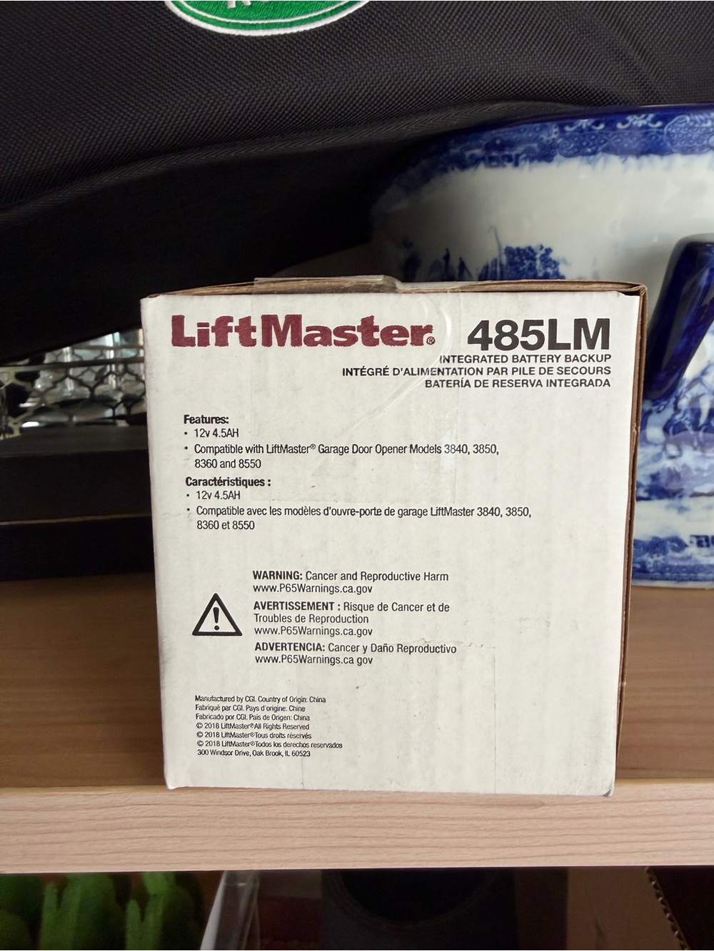 Lift Master - 485LM Integrated Battery Backup - White - Picture 2 of 4
